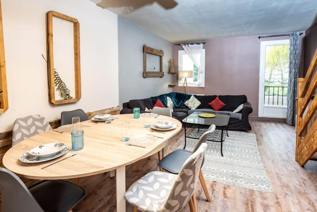 Duplex Cosy Et Contemporain Avec Parking Prive Apartment Amiens Ngoại thất bức ảnh